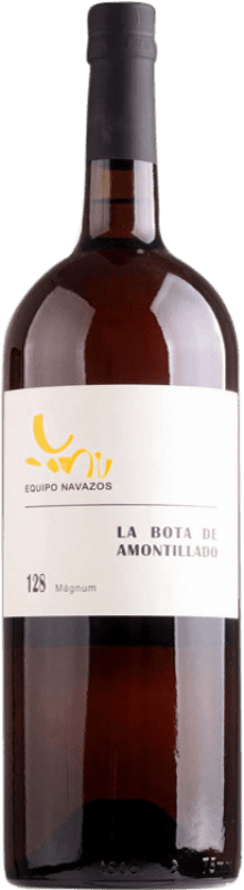 77,95 € Envío gratis | Vino Generoso Fortificado Equipo Navazos La Bota 128 Amontillado D.O. Montilla-Moriles Andalucía España Pedro Ximénez Botella Magnum 1,5 L