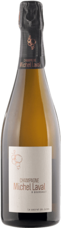 79,95 € Бесплатная доставка | Белое игристое Michel Laval Secret de Jules A.O.C. Champagne шампанское Франция Pinot Black, Chardonnay, Pinot Meunier бутылка 75 cl