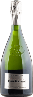 108,95 € 免费送货 | 白起泡酒 Pierre Gimonnet Club 特别 A.O.C. Champagne 香槟酒 法国 Chardonnay — 莎当妮 75 cl