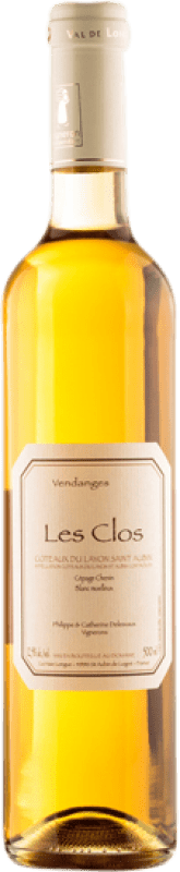 27,95 € 送料無料 | 甘口ワイン Domaine Delesvaux Les Clos Coteaux du Layon A.O.C. Coteaux du Layon フランス Chenin White ボトル Medium 50 cl