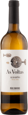 9,95 € Kostenloser Versand | Weißwein Condes de Albarei As Voltas D.O. Rías Baixas Galizien Spanien Albariño — Albarinho 75 cl