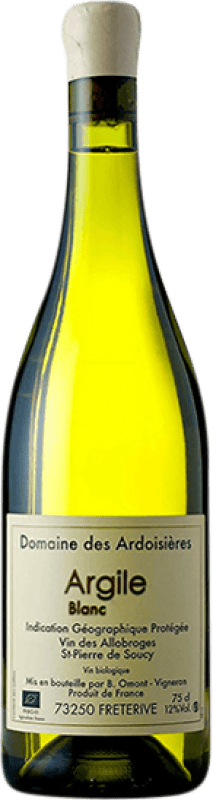 44,95 € Spedizione Gratuita | Vino bianco Domaine des Ardoisieres Argile Blanc A.O.C. Francia Francia Chardonnay, Mondeuse Bottiglia 75 cl