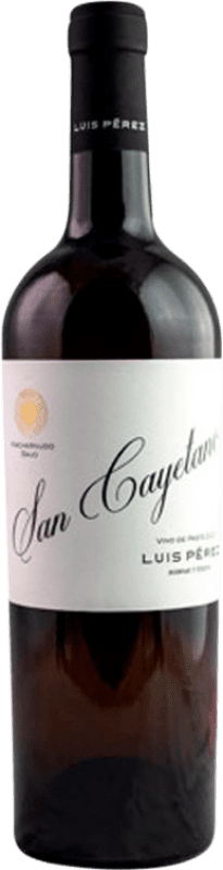 74,95 € 免费送货 | 白酒 Luis Pérez San Cayetano I.G.P. Vino de la Tierra de Cádiz 安达卢西亚 西班牙 Palomino Fino 瓶子 75 cl