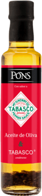9,95 € Free Shipping | Olive Oil Clos Pons Spain Small Bottle 25 cl Tabasco