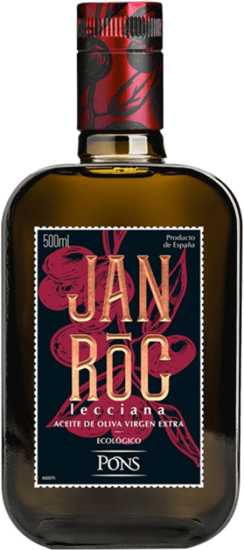 13,95 € Envío gratis | Aceite de Oliva Clos Pons Jani Roc Lecciana España Botella Medium 50 cl