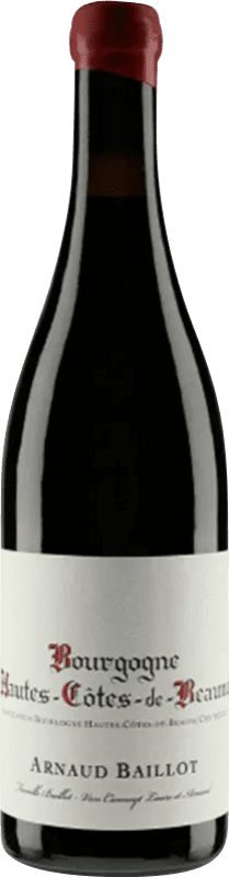 43,95 € Free Shipping | Red wine Domaine Arnaud Baillot Rouge A.O.C. Bourgogne Hautes-Côtes de Beaune Burgundy France Pinot Black Bottle 75 cl