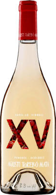 10,95 € 免费送货 | 玫瑰酒 Agustí Torelló XV D.O. Penedès 加泰罗尼亚 西班牙 Xarel·lo Vermell 瓶子 75 cl