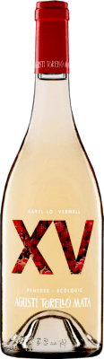9,95 € Envío gratis | Vino rosado Agustí Torelló XV D.O. Penedès Cataluña España Xarel·lo Vermell Botella 75 cl
