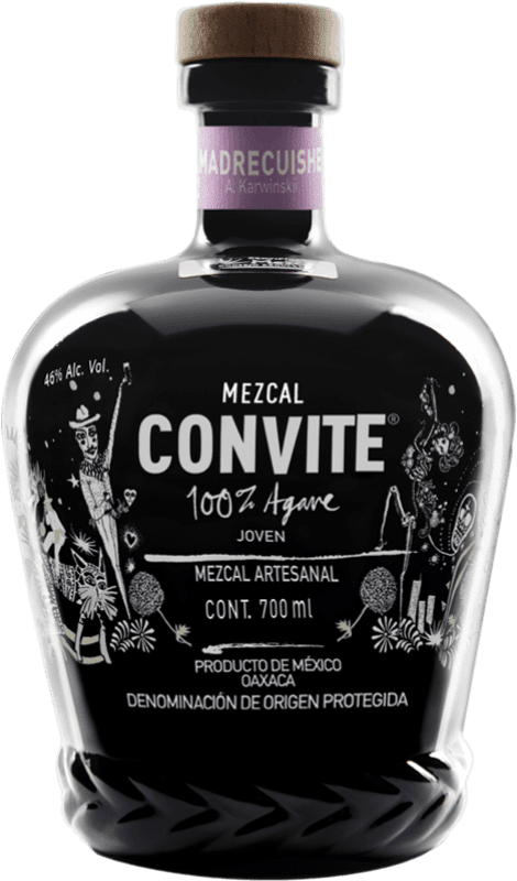 163,95 € Spedizione Gratuita | Mezcal Convite Madrecuishe Messico 70 cl