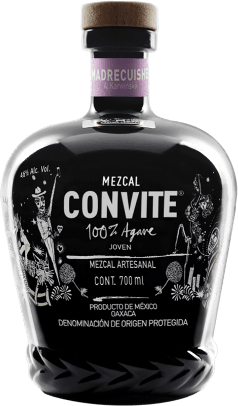 134,95 € Free Shipping | Mezcal Convite Madrecuishe Mexico Bottle 70 cl