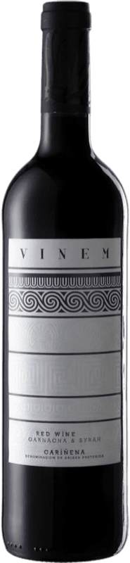 5,95 € Kostenloser Versand | Rotwein Esteban Martín Vinem D.O. Cariñena Spanien Syrah, Grenache Flasche 75 cl