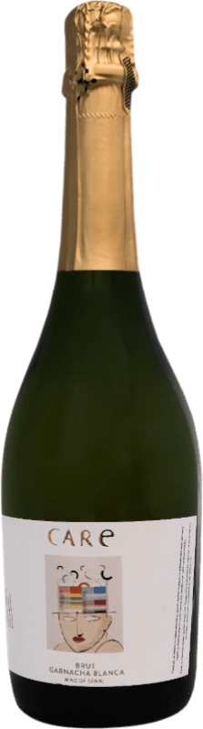 8,95 € Envio grátis | Espumante branco Añadas Care Brut D.O. Cariñena Espanha Grenache Branca Garrafa 75 cl