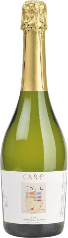 8,95 € Free Shipping | White sparkling Añadas Care Brut D.O. Cariñena Spain Grenache White Bottle 75 cl