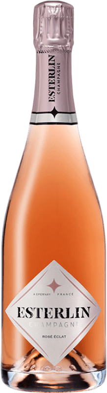 39,95 € Envoi gratuit | Rosé mousseux Esterlin Éclat Rosé A.O.C. Champagne Champagne France Pinot Noir, Chardonnay, Pinot Meunier Bouteille 75 cl