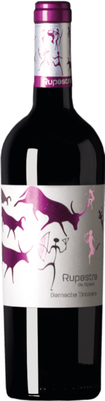 7,95 € Kostenloser Versand | Rotwein Santa Cruz de Alpera Rupestre Maceración Carbónica D.O. Almansa Spanien Grenache Tintorera Flasche 75 cl