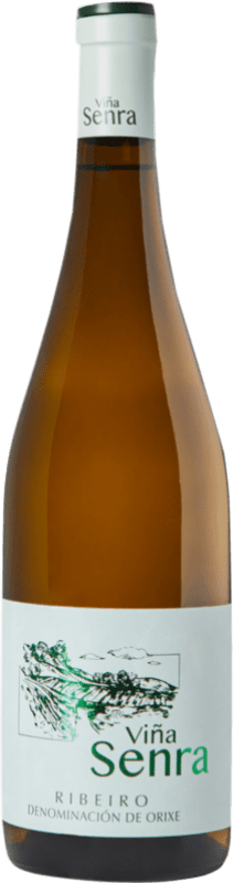 4,95 € Envío gratis | Vino blanco Villanueva Senra D.O. Ribeiro España Palomino Fino Botella 75 cl