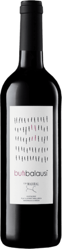 10,95 € Бесплатная доставка | Красное вино Can Majoral Butibalausi D.O. Pla i Llevant Майорка Испания Tempranillo — Темпранильо, Merlot — Мерло, Syrah — Сира, Cabernet Sauvignon — Каберне Совиньон, Callet — Каллет, Mantonegro — Мантонегро Бутылка 75 cl