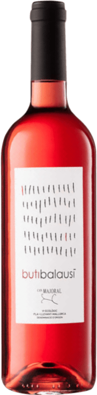 10,95 € Kostenloser Versand | Rosé-Wein Can Majoral Butibalausi Rosat D.O. Pla i Llevant Mallorca Spanien Tempranillo, Syrah, Callet Flasche 75 cl