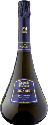 51,95 € 免费送货 | 白起泡酒 Canals & Munné Gran Duc D.O. Cava 西班牙 Pinot Noir — 黑皮诺, Macabeo — 马卡贝奥, Xarel·lo — 哈雷洛 75 cl