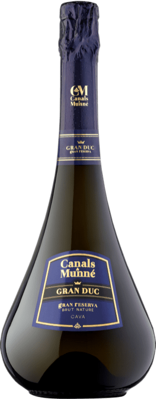 39,95 € 免费送货 | 白起泡酒 Canals & Munné Gran Duc D.O. Cava 西班牙 Pinot Black, Macabeo, Xarel·lo 瓶子 75 cl