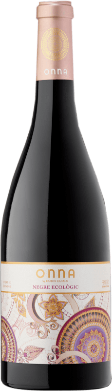 10,95 € Envoi gratuit | Vin Rouge Caves Ramón Canals Onna D.O. Penedès Catalogne Espagne Tempranillo, Syrah Eco — Biologique Bouteille 75 cl
