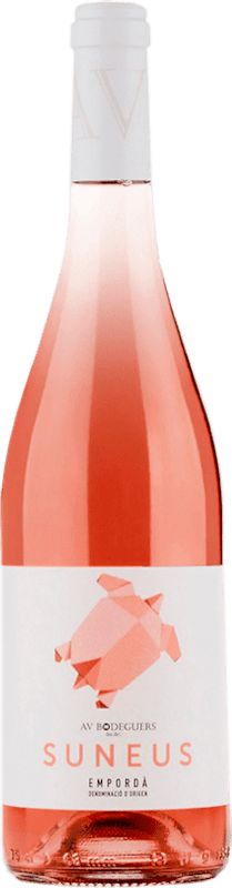 15,95 € Envoi gratuit | Vin Rosé AV Suneus D.O. Empordà Catalogne Espagne Garnacha — Grenache 75 cl