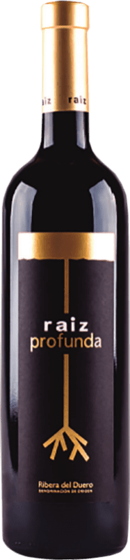 69,95 € Kostenloser Versand | Rotwein Raiz de Guzmán Profunda D.O. Ribera del Duero Spanien Tempranillo 75 cl