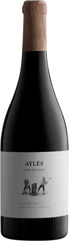 29,95 € Envío gratis | Vino tinto Pago de Aylés Senda de Leñadores D.O.P. Vino de Pago Aylés España Tempranillo, Merlot, Garnacha, Cabernet Sauvignon Botella Magnum 1,5 L