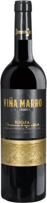 11,95 € Spedizione Gratuita | Vino rosso Domeco de Jarauta Viña Marro Riserva D.O.Ca. Rioja La Rioja Spagna Tempranillo, Graciano Bottiglia 75 cl