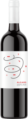 7,95 € Envío gratis | Vino Tinto Algars D.O. Terra Alta Cataluña España Tempranillo, Garnacha 75 cl