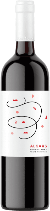 5,95 € Spedizione Gratuita | Vino rosso Algars D.O. Terra Alta Catalogna Spagna Tempranillo, Grenache Bottiglia 75 cl