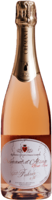 14,95 € 免费送货 | 玫瑰气泡酒 Sylvie Fahrer Rosé 香槟 A.O.C. Crémant d'Alsace 阿尔萨斯 法国 Pinot Black 瓶子 75 cl