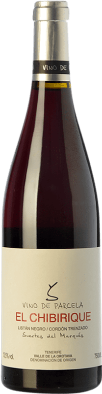 34,95 € Free Shipping | Red wine Suertes del Marqués El Chibirique D.O. Tacoronte-Acentejo Canary Islands Spain Listán Black Bottle 75 cl