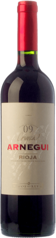 18,95 € Kostenloser Versand | Rotwein Pagos del Rey Arnegui Alterung D.O.Ca. Rioja La Rioja Spanien Tempranillo Magnum-Flasche 1,5 L