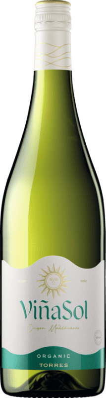 6,95 € Envoi gratuit | Vin blanc Torres Viña Sol Catalogne Espagne Parellada Bouteille 75 cl