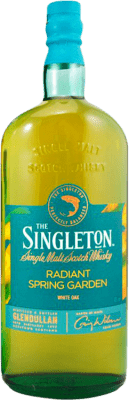 78,95 € Free Shipping | Whisky Single Malt Glendullan The Singleton Radiant Spring Garden United Kingdom Bottle 1 L