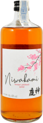 46,95 € 免费送货 | 威士忌混合 San Foods Niwakami 日本 瓶子 70 cl