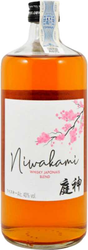 46,95 € Envio grátis | Whisky Blended San Foods Niwakami Japão Garrafa 70 cl