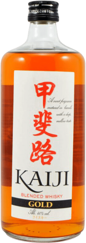 46,95 € 免费送货 | 威士忌混合 San Foods Kaiji Gold 日本 瓶子 70 cl