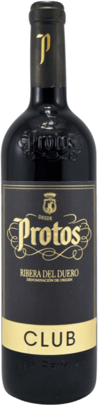 22,95 € Бесплатная доставка | Красное вино Protos Club Crianza — Крианса D.O. Ribera del Duero Кастилия-Леон Испания Tempranillo — Темпранильо Бутылка 75 cl