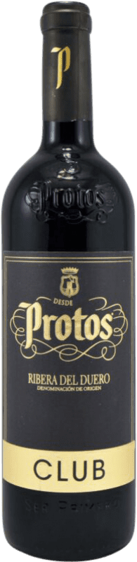 22,95 € Free Shipping | Red wine Protos Club Aged D.O. Ribera del Duero Castilla y León Spain Tempranillo Bottle 75 cl