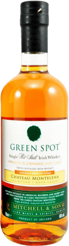 82,95 € 免费送货 | 威士忌单一麦芽威士忌 Mitchell & Son Green Spot Château Montelena 爱尔兰 瓶子 70 cl