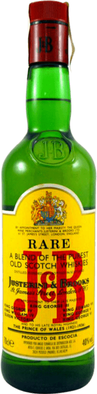 23,95 € Бесплатная доставка | Виски смешанные J&B 1990's Коллекционный образец Объединенное Королевство бутылка 70 cl