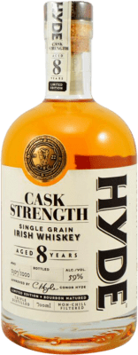 57,95 € Kostenloser Versand | Whiskey Single Malt Hyde Cask Strength Irland 8 Jahre Flasche 70 cl