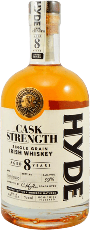 44,95 € Kostenloser Versand | Single Malt Whisky Hyde Cask Strength — Fassstärke Irland 8 Jahre 70 cl