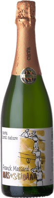 16,95 € Бесплатная доставка | Белое игристое вино Epicure Wines By Franck Massard Mas Sardana Brut Nature — Брют Натюр D.O. Cava Испания Macabeo — Макабео, Xarel·lo — Шарелло, Parellada — Парельяда 75 cl