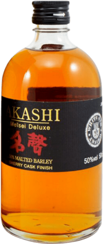 53,95 € 免费送货 | 调和威士忌 Eigashima Akashi Meïsei Deluxe Sherry Cask Finish — 橡木桶陈酿收尾 日本 中瓶装 50 cl