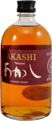 48,95 € Free Shipping | Blended Whisky Eigashima Akashi Takumi Japan Medium Bottle 50 cl