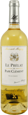 29,95 € Spedizione Gratuita | Vino Bianco Château Pape Clément Le Prélat A.O.C. Graves Francia Sémillon, Muscadelle, Sauvignon Grigio, Sauvignon 75 cl