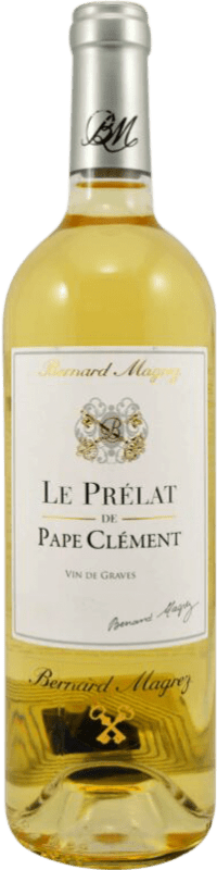29,95 € Envío gratis | Vino blanco Château Pape Clément Le Prélat A.O.C. Graves Francia Sauvignon Blanca, Sémillon, Muscadelle, Sauvignon Gris Botella 75 cl